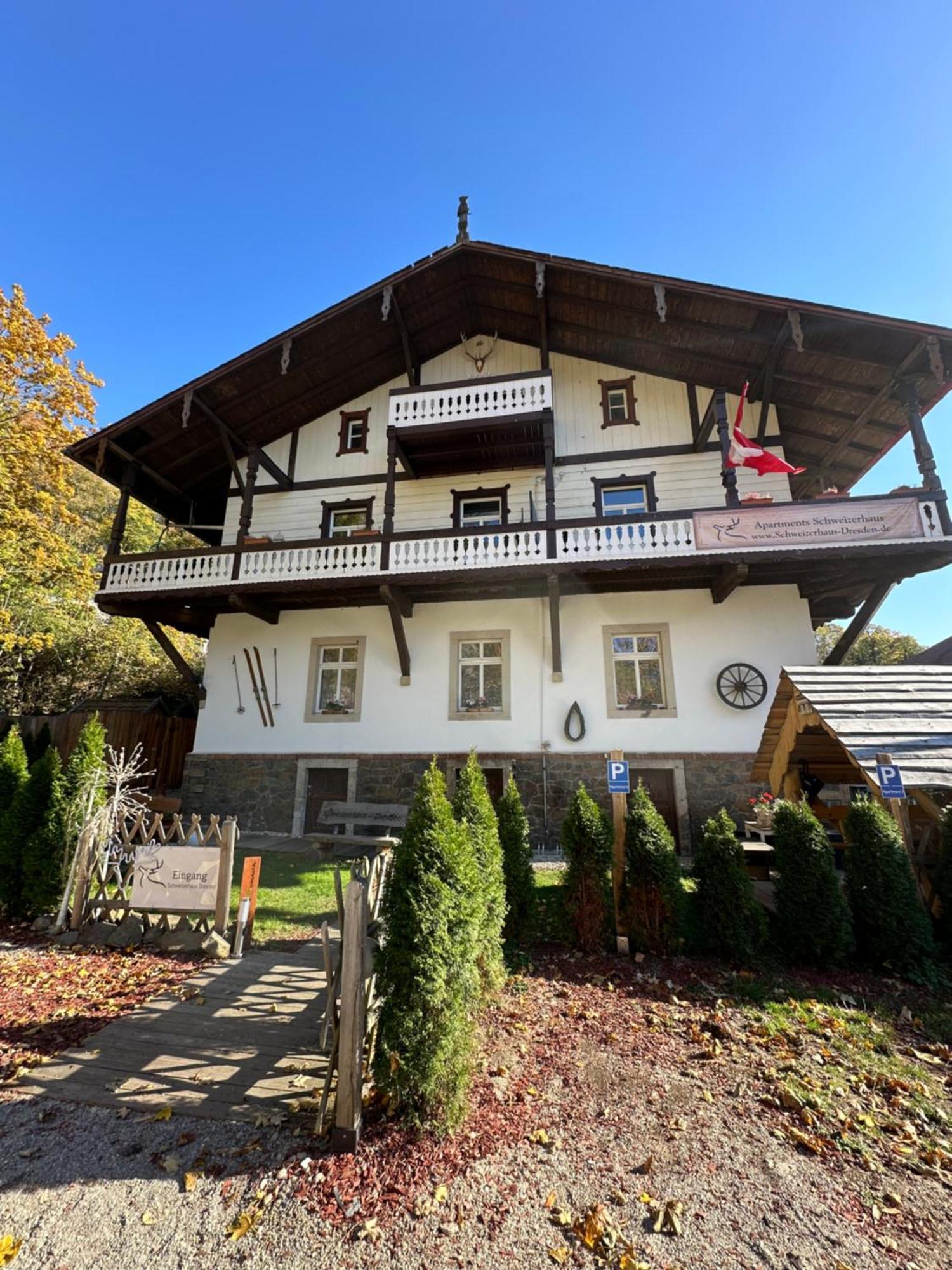 Ferienwohnungen Schweizerhaus Drezno Zewnętrze zdjęcie